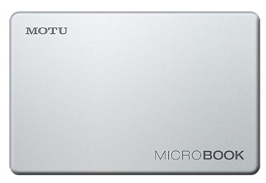 MOTU introduces the MicroBook audio interface