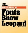 New Take Control ebook help readers wrangle fonts in Snow Leopard
