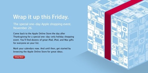 Apple plans Black Friday sale
