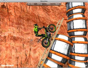 Motorbike game roars onto the Mac