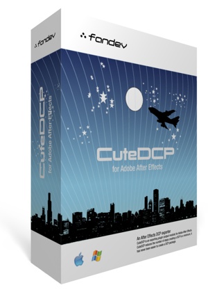 CuteDCP is new DCP creation tool for After Effects