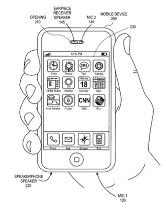 Apple patent is for microphone proximity