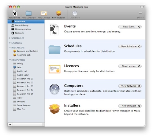 Power Manager for OS X gets new presentation scheduling tasks