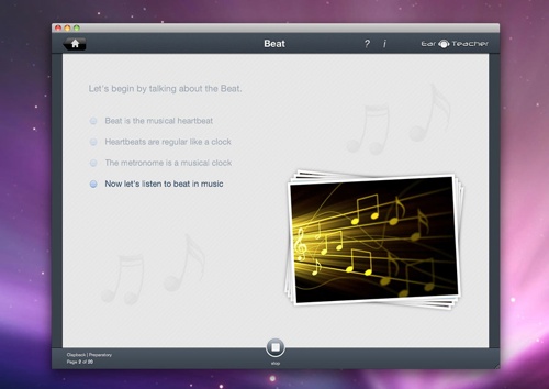 Kool Tools: Ear Teacher for Mac OS X