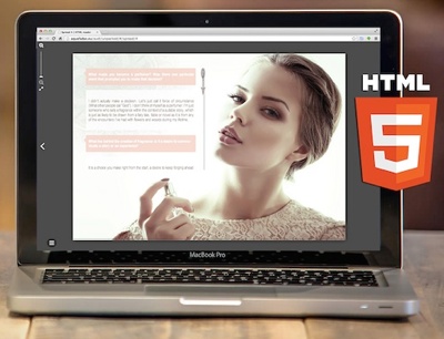 Aquafadas has announced a new HTML5 web reader format
