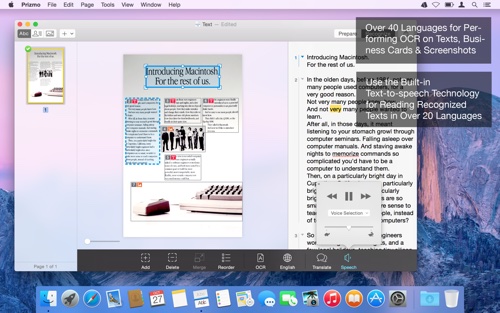 Prizmo 3 gets a Yosemite-ready, revamped user interface