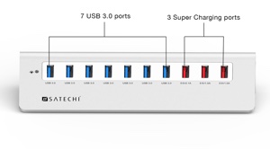 Satechi releases 10-port USB 3.0 hub