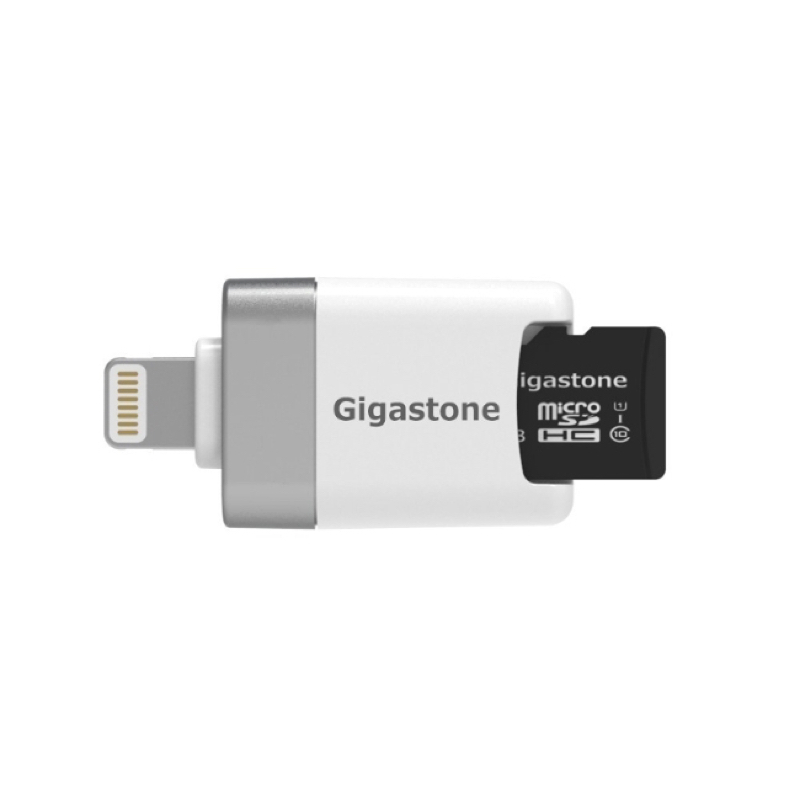 Gigastone introduces iPhone Flash Drive Micro SD Card Reader