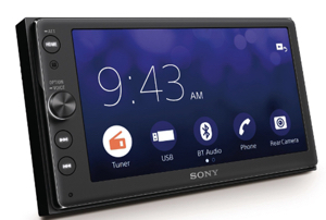 Sony’s XAV-AX100 in-car audio system supports Apple CarPlay