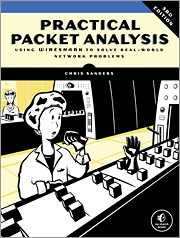 Recommended reading: ‘Practical Packet Analysis, 3rd Edition’