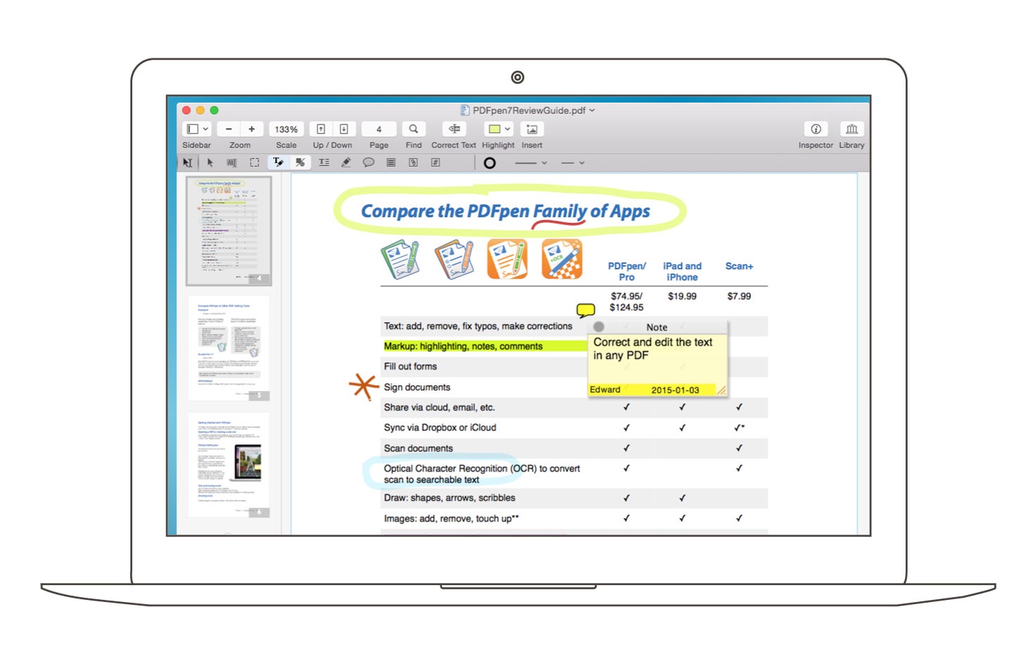 PDFpen 10.1 improves filling forms, link visibility, AppleScript