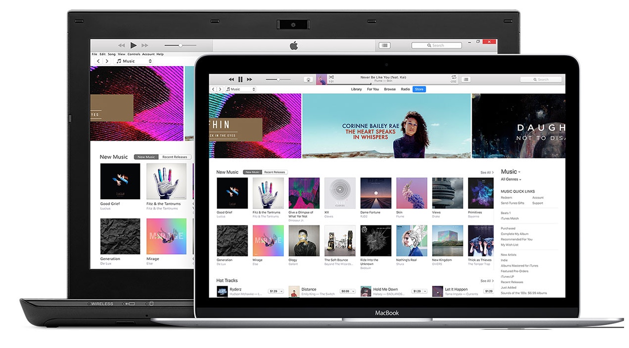 Apple releases iTunes 12.8 for the Mac
