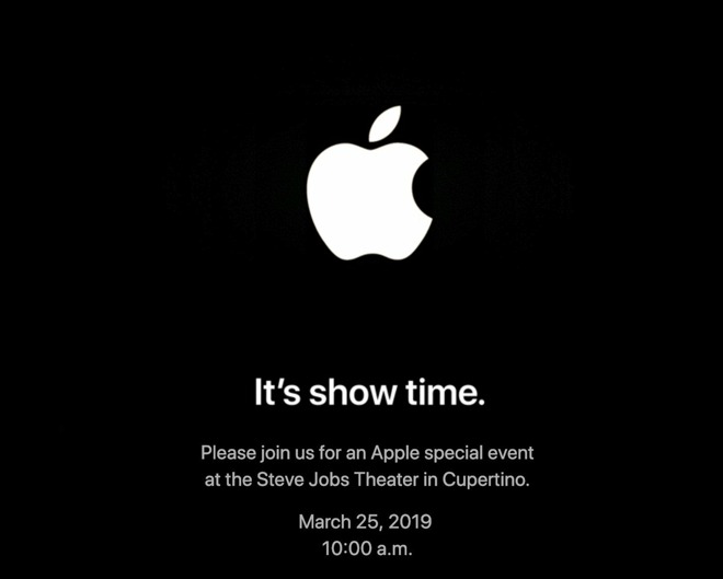 Apple announces March 25 event