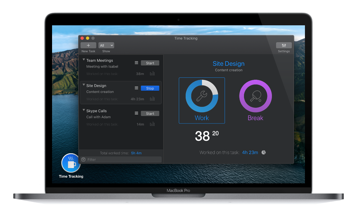 Apimac releases Time Tracking Pro for Mac