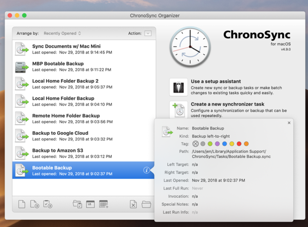 chronosync for mac