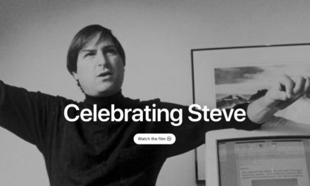 ‘Celebrating Steve’ commemorative homepage honors the late Steve Jobs