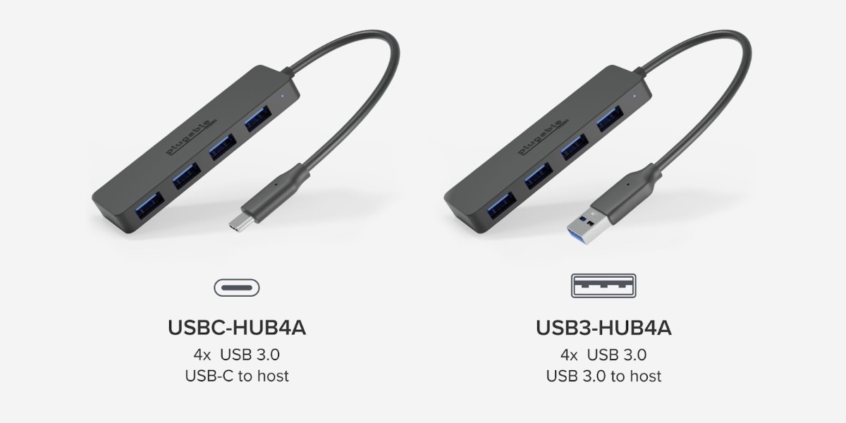 Plugable Launches Two New  Portable USB Hubs