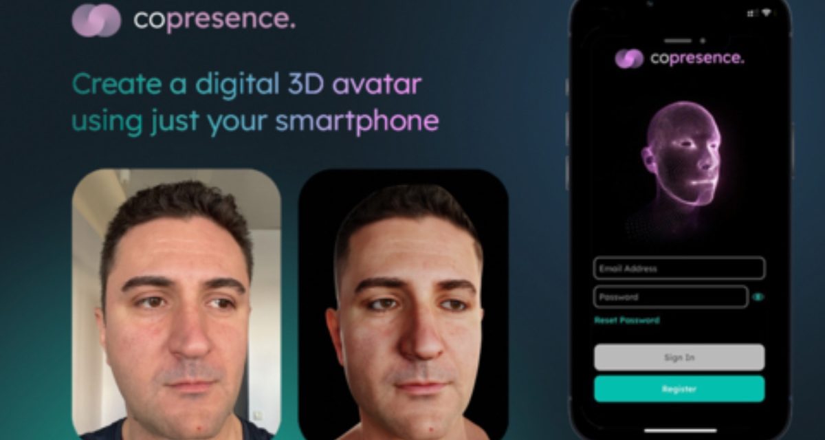 Copresence launches beta of its Digital Avatar Creation App on the Apple App Store