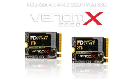 Fantom Drives Unveils VENOMX NVMe SSD Drives