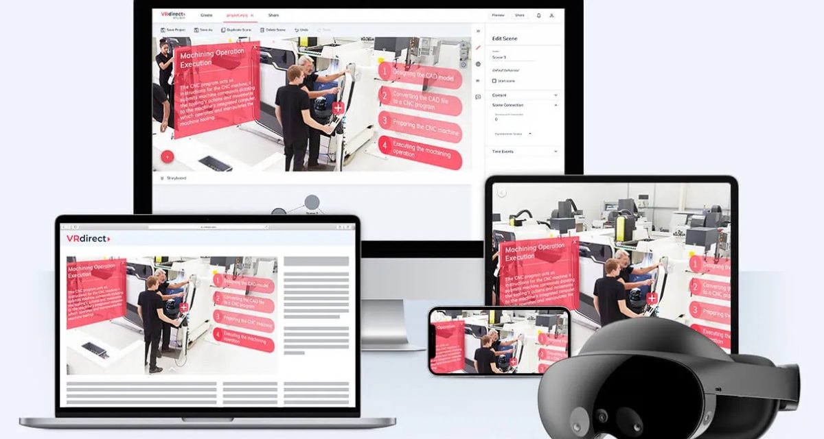 VRdirect wants to make creating Vision Pro content as easy as using PowerPoint