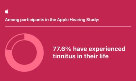 Apple Hearing Study shares new insights on tinnitus 