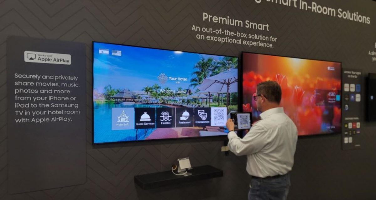Samsung offers AirPlay support on Hotel Hospitality TVs