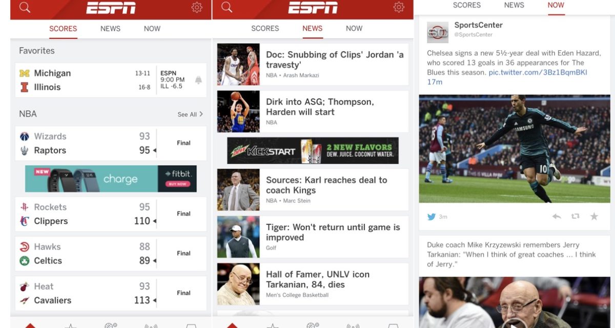 Top Apple Apps for Watching Sports on the Go