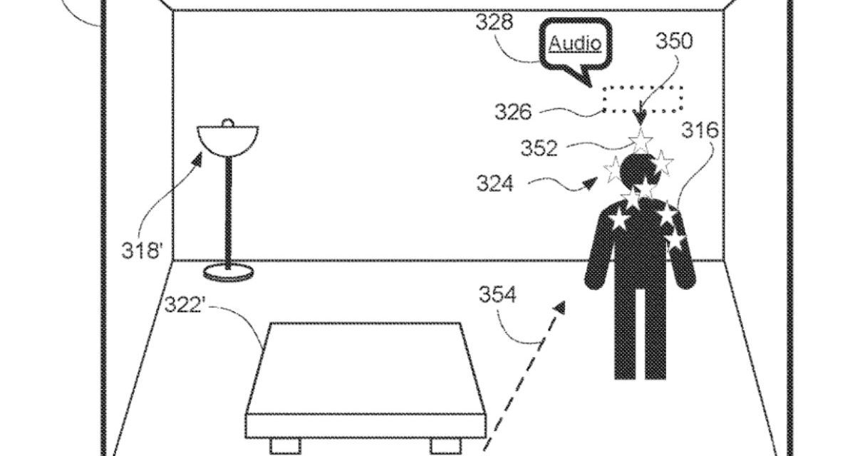 Apple patent filing involves animated spatial effects in computer-generated environments