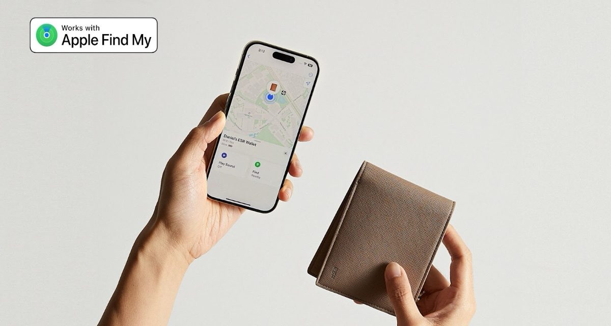 ESR Unveils Classic Wallet with Built-in Find My