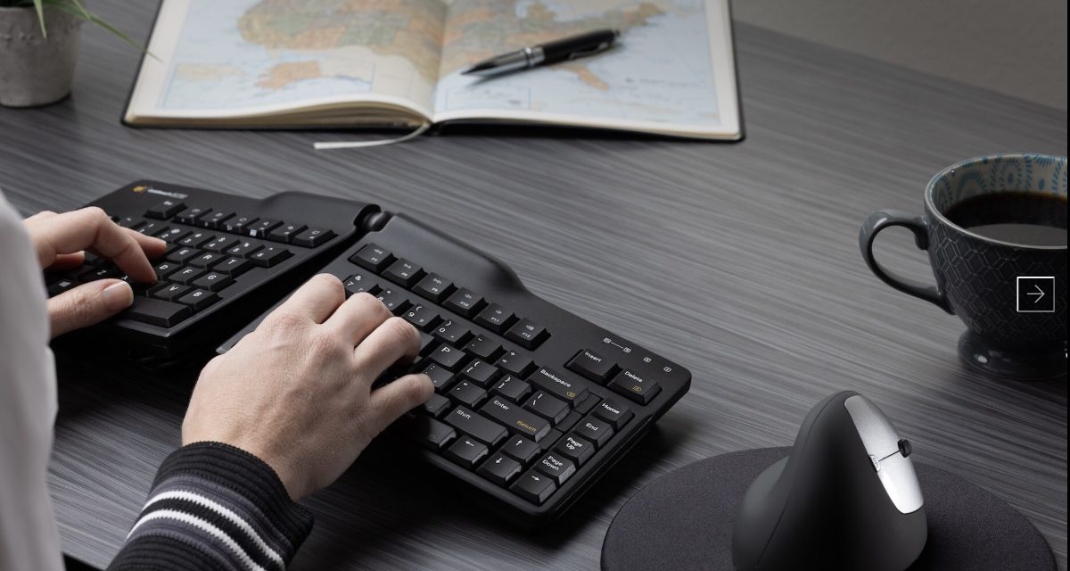 Goldtouch has launched a new adjustable ergonomic keyboard