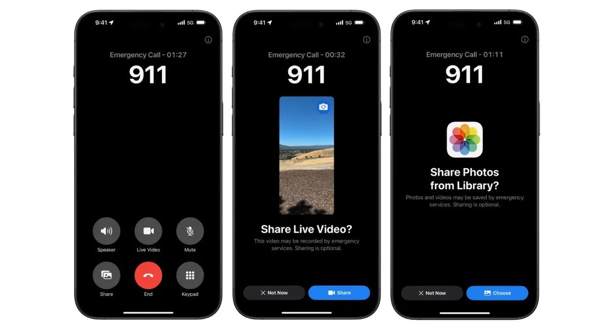 Here’s how to access Apple Emergency SOS Live Video with RapidSOS