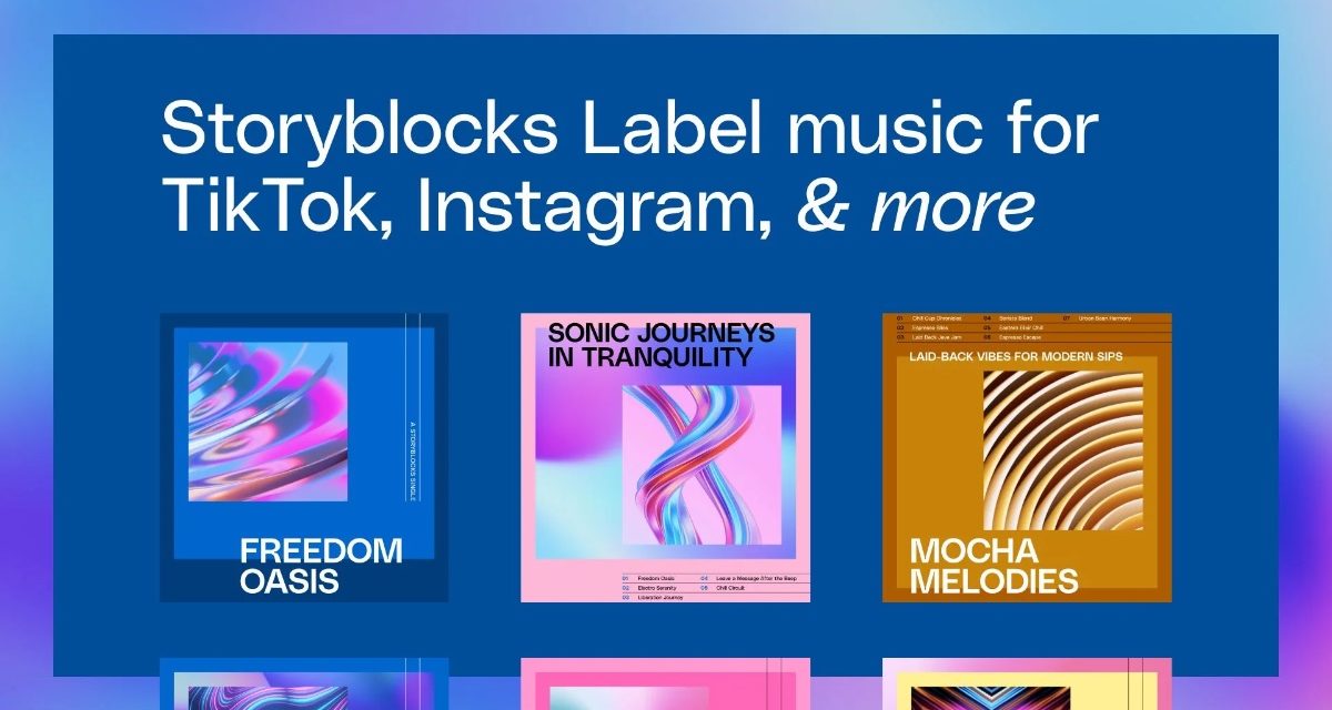 Storyblocks Expands Music Label to Over 150 Platforms including Apple Music