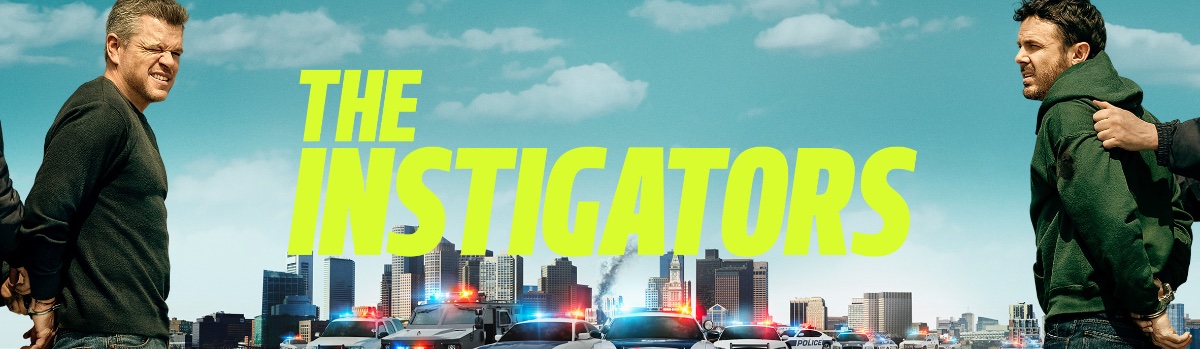 ‘The Instigators’ movie debuts today on Apple TV+