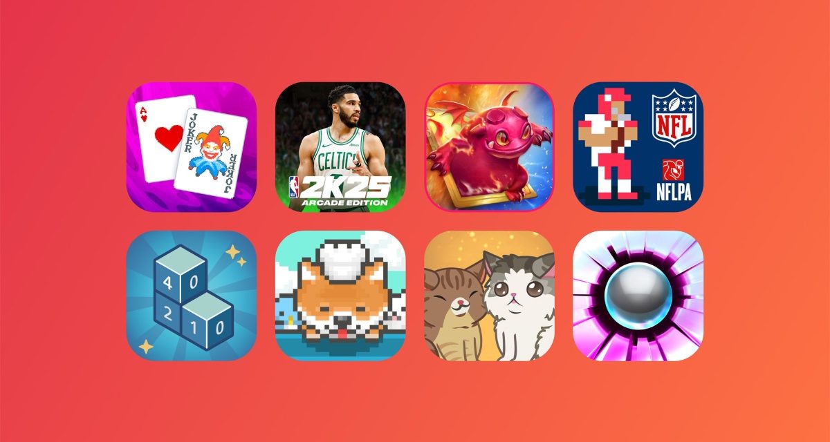 Eight games join Apple Arcade, including Balatro+ and NBA 2K25 Arcade Edition