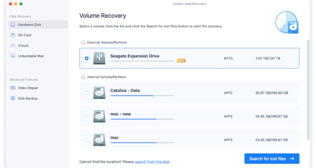 Wisdom Data Recovery for Mac updates to version 17.50