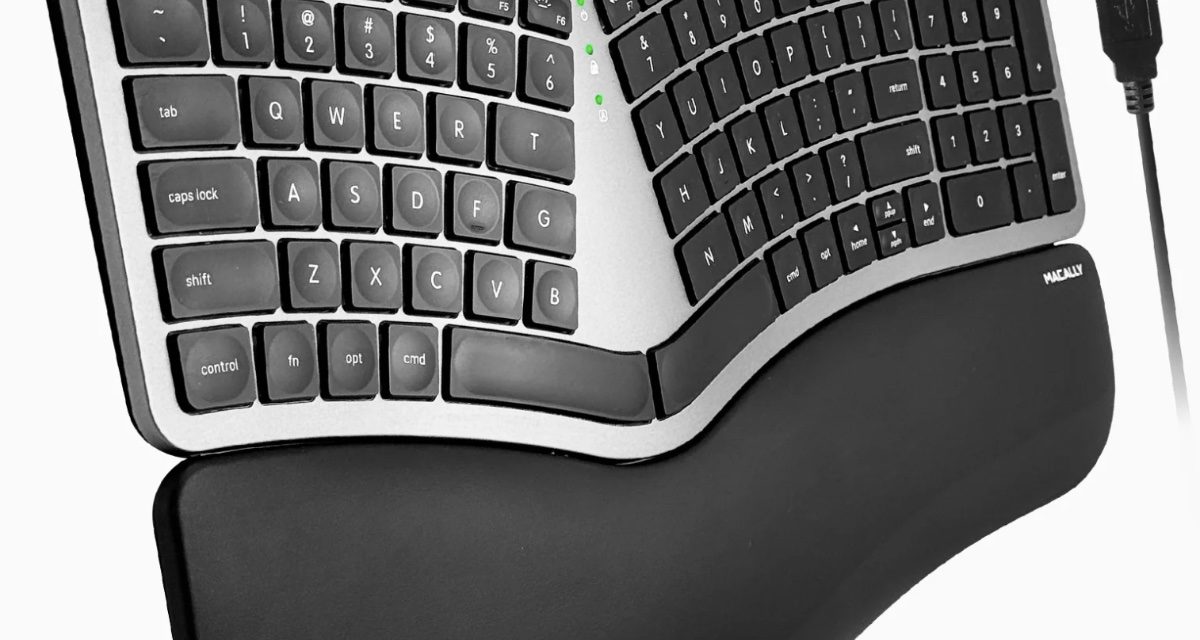 Macally unveils Backlit Ergonomic Keyboard for Mac Users