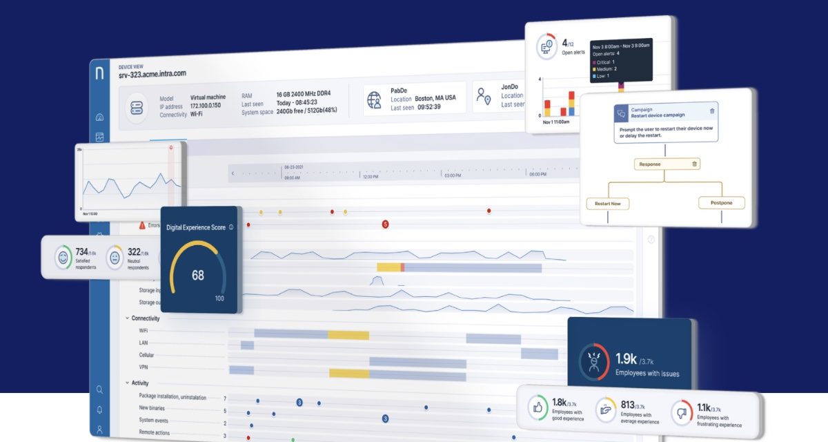 Nexthink Launches New Jamf Health Dashboard