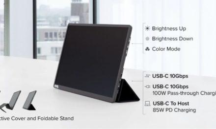 Plugable debuts 15.6″ USB-C Portable Display With Hub Functionality