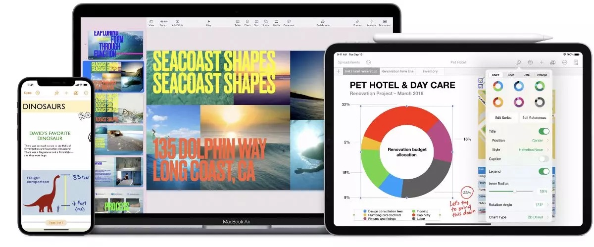 Apple updates Pages, Keynote, Numbers for macOS Sequoia, iOS, iPadOS