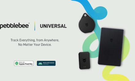 New Pebblebee Universal item tracker is compatible with both Apple Find My, Google Find My Device