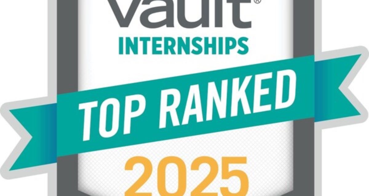 Apple ranks third in the Top 10 Most Prestigious Internships for 2025