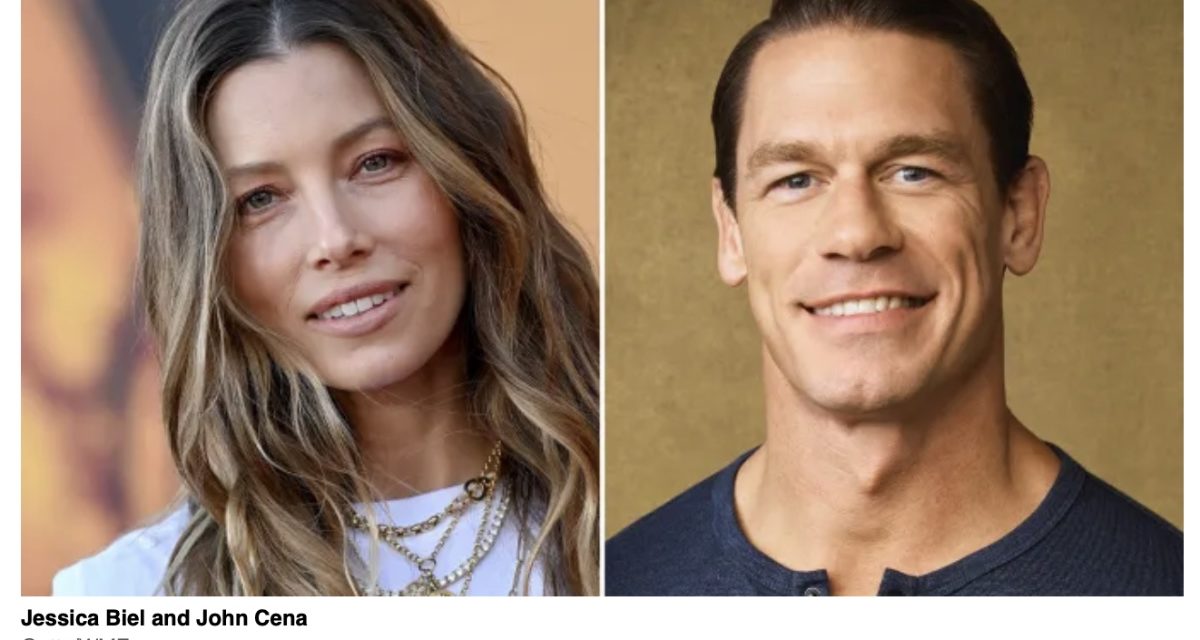 Jessica Biel may costar with John Cena in Apple Original Films’ upcoming Matchbox movie