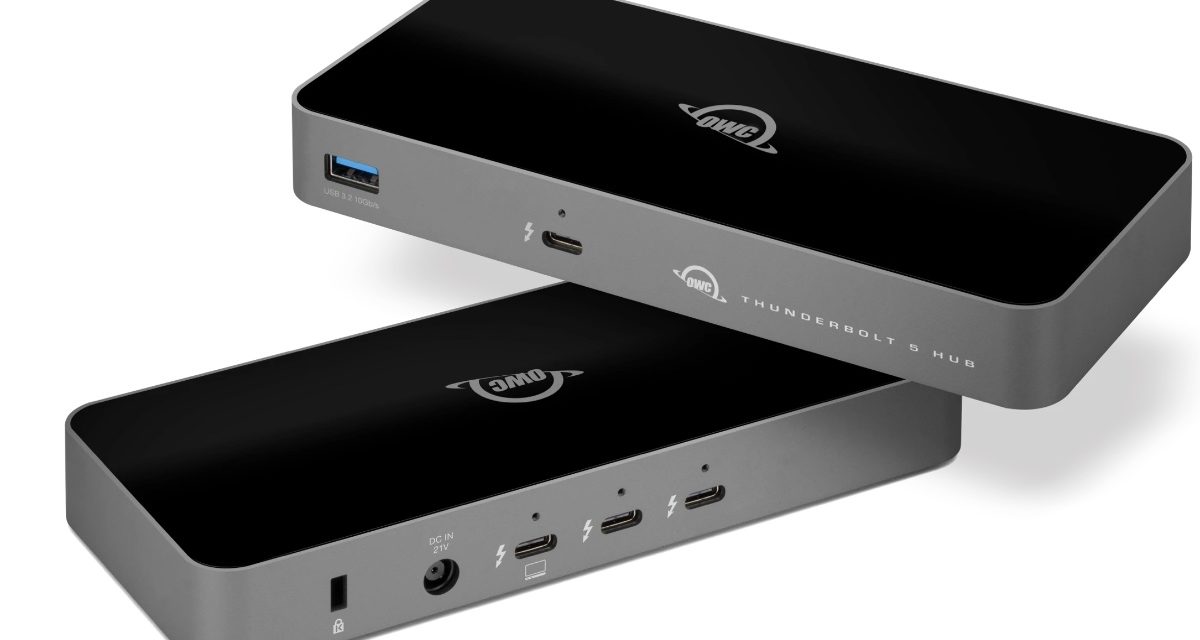 Other World Computing Launches OWC Thunderbolt 5 Hub