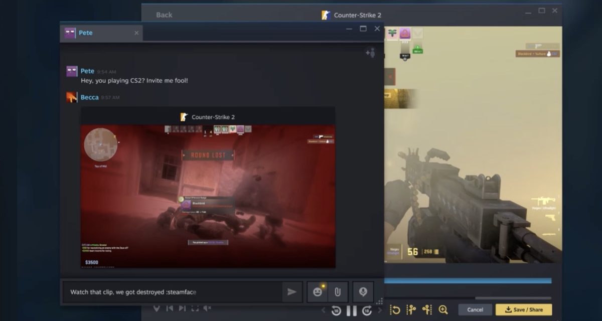 Steam Game Recording lets players capture, share gameplay footage across Mac, PC, Steam Deck devices