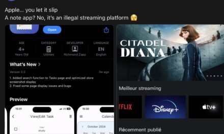 Another illegal streaming app has made its way to the App Store 