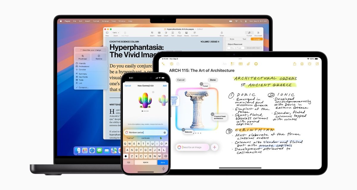 Apple Intelligence now features Image Playground, Genmoji, Writing Tools enhancements, more