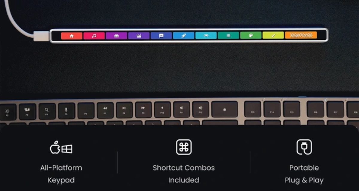 Miss Apple’s Touch Bar? Check out the Kickstarter campaign for the Flexbar