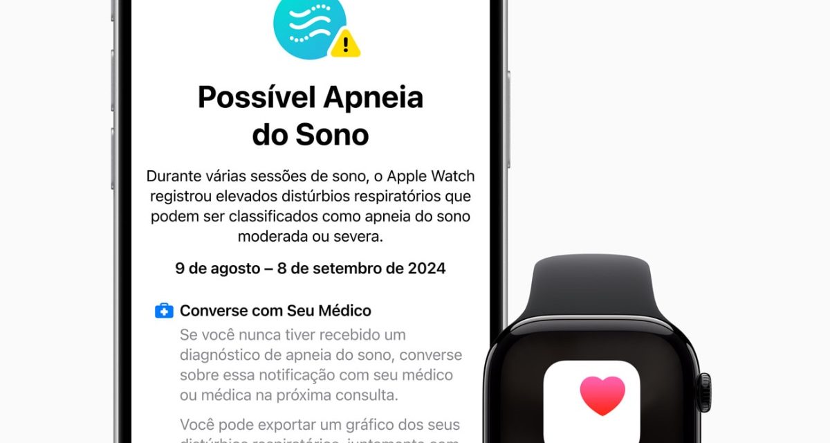 Sleep apnea notifications now available on Apple Watch in Brazil