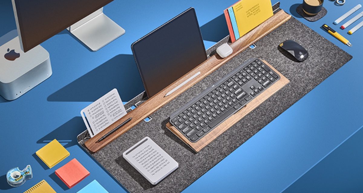 Grovemade announces Wool Felt Audio Pad, an all-in-one desk solution