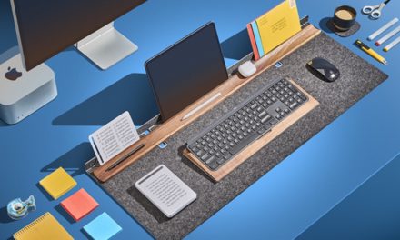 Grovemade announces Wool Felt Audio Pad, an all-in-one desk solution